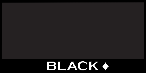 Gutter in a Black Color
