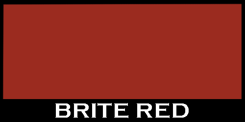 Gutter in Bright Red Color