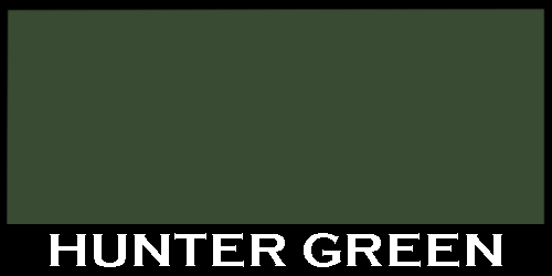 Gutter in Hunter Green Color