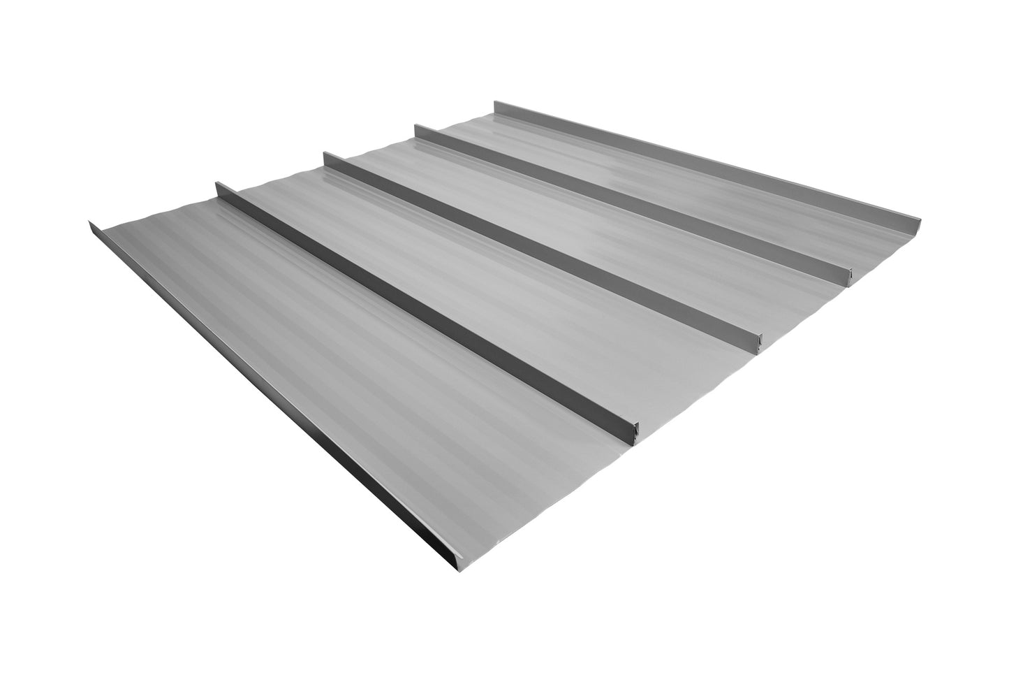 24 Gauge Galvalume Standing Seam Metal Panels - Rolled Metal for Roof, Walls, Wainscot and More!
