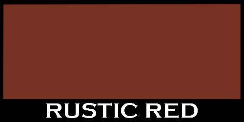 Gutter in Rustic Red Color