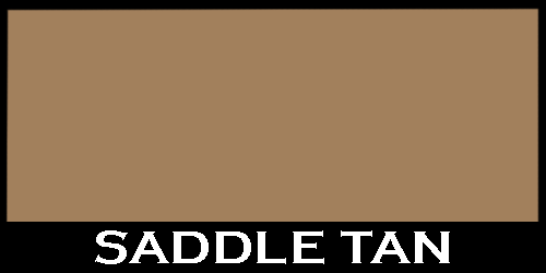 Gutter in Saddle Tan Color