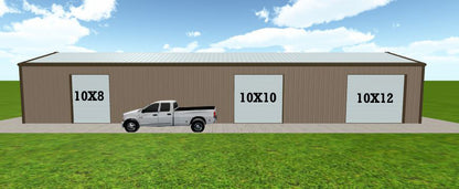 OVERHEAD DOOR GARAGE DOOR METAL DOOR 8 FT WIDE