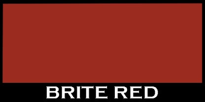 Metal Trim - Double Angle - Bright Red Color