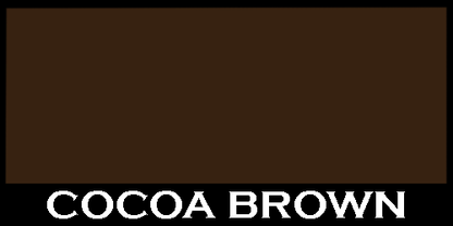 Metal Trim - Double Angle - Cocoa Brown Color