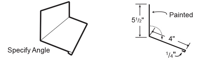 End Wall Flashing - Metal Trim & Flashing - Denver End Wall Flashing