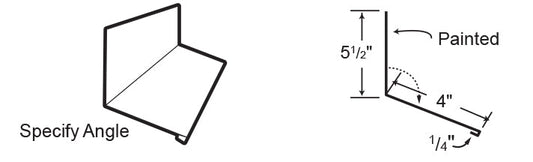 End Wall Flashing - Metal Trim & Flashing - Denver End Wall Flashing