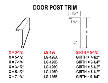 Metal Trim & Flashing - Door Trim Profile