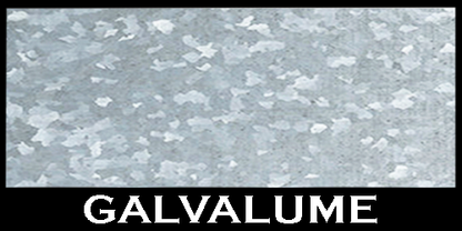 Metal Trim - Double Angle - Galvalume Color