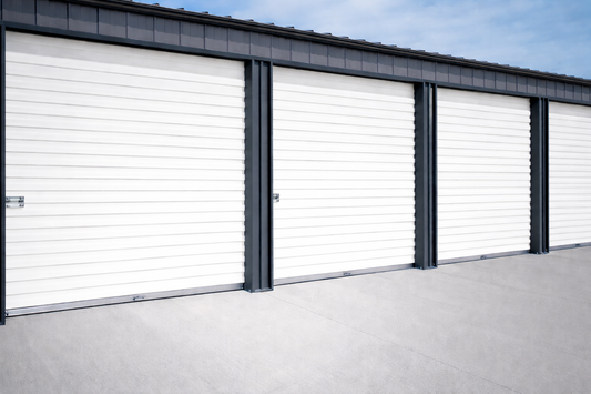 Overhead Doors | Garage Door - Storage Doors | Commercial roll up door in a gloss white color