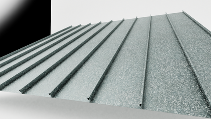 24 Ga Galvalume Standing Seam Metal Panels