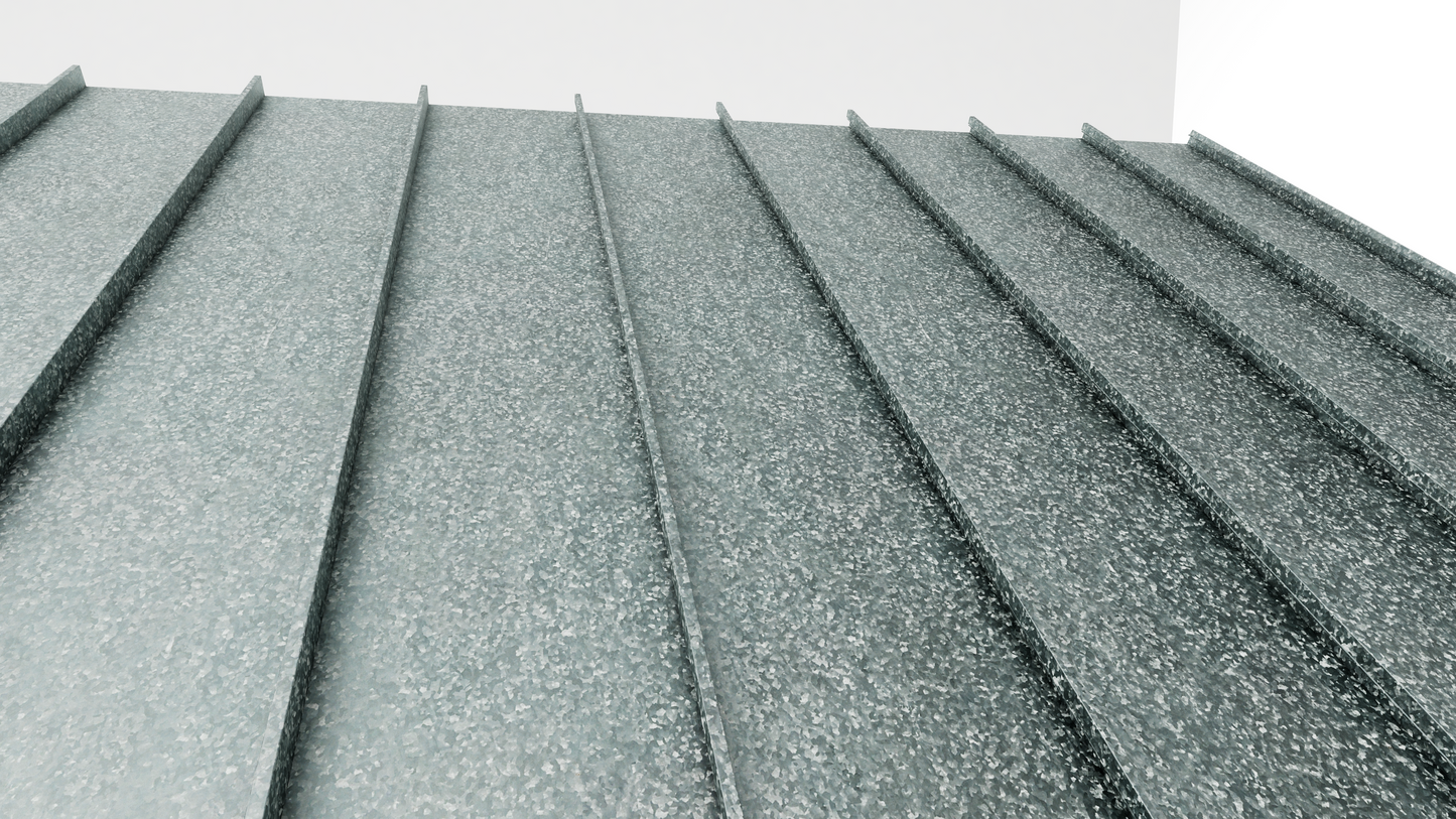 24 Ga Galvalume Standing Seam Metal Panels