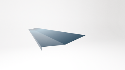 Notched Lower Gambrel Flashing