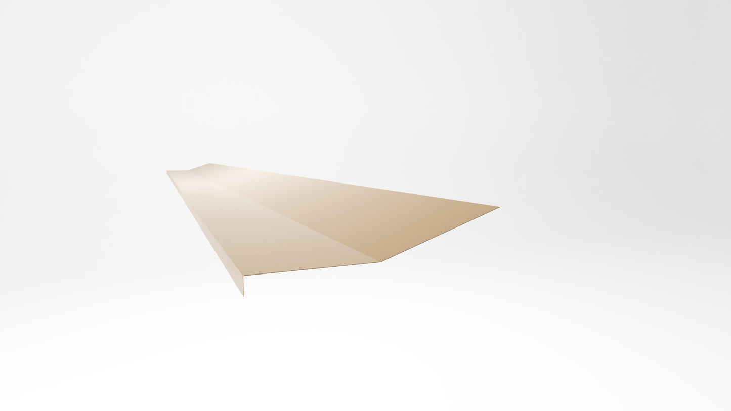 Notched Lower Gambrel Flashing