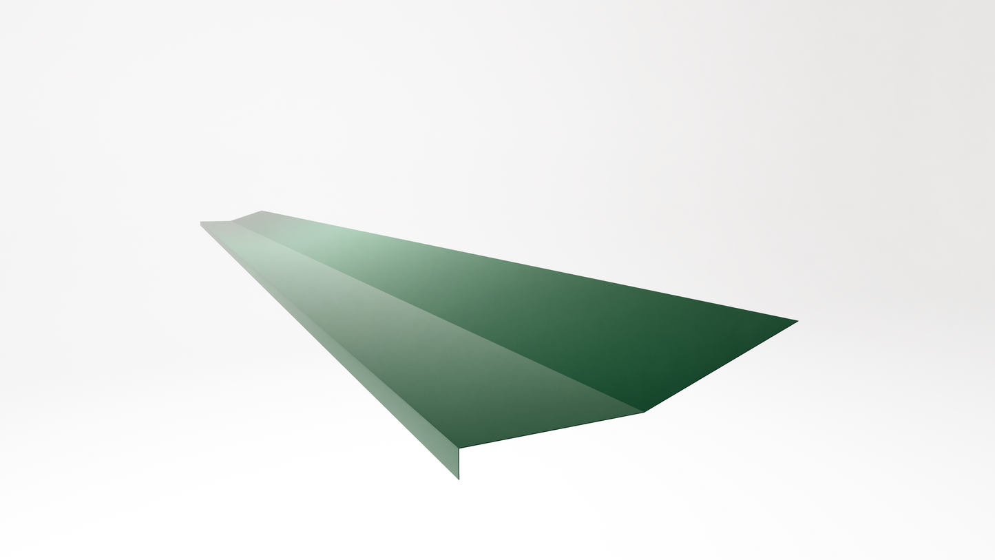 Notched Lower Gambrel Flashing