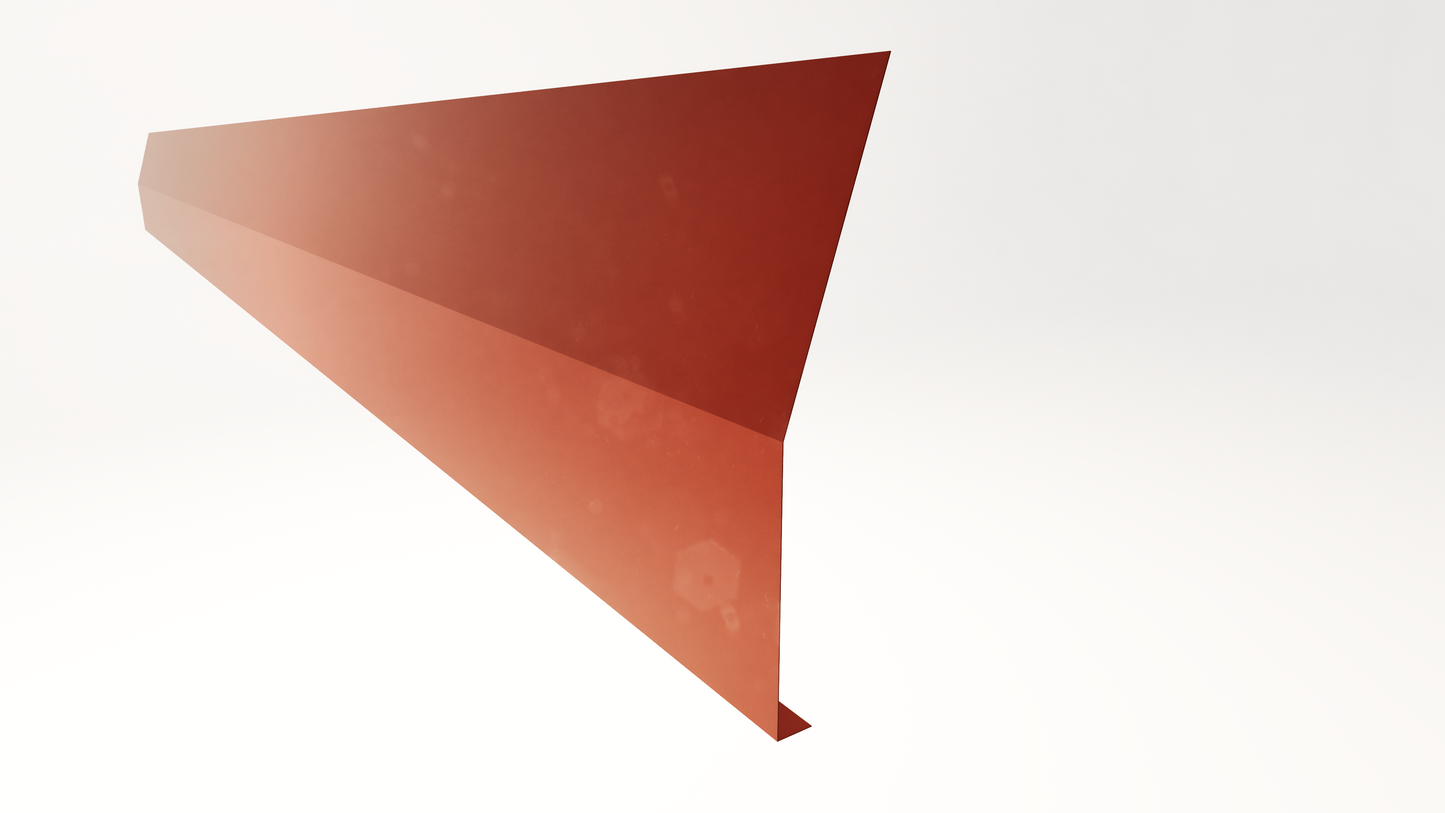 Notched Upper Gambrel Flashing