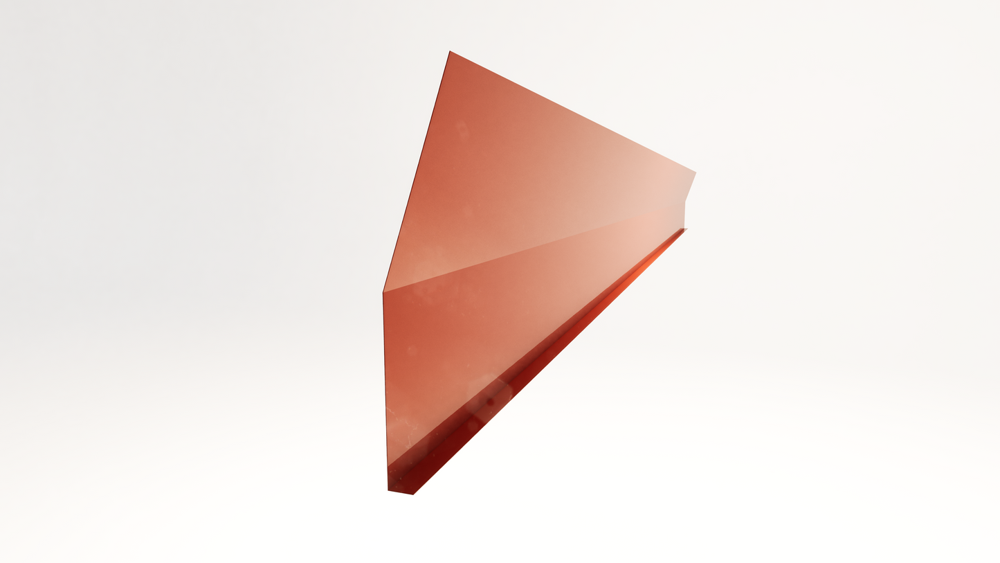 Notched Upper Gambrel Flashing