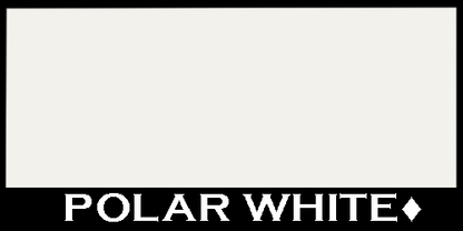 Metal Trim - L Channel - Polar White Color
