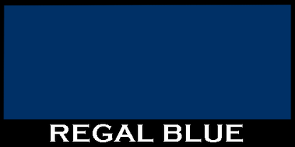 Metal Trim - Double Angle - Regal Blue Color