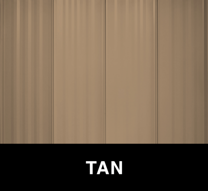 26 Gauge Painted Standing Seam Metal Panels - Rolled Metal for Roof, Walls, Wainscot and More!