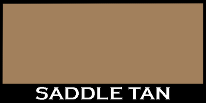 Metal Trim - Double Angle - Saddle Tan Color