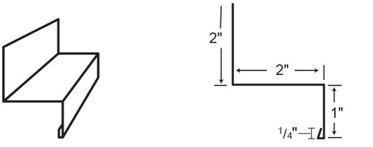 Sliding Door Drip Cap Profile