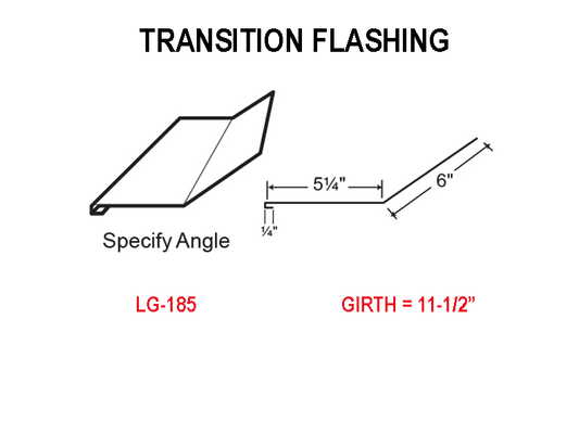 Flashing - Transition - Metal Trim & Flashing - Choose from 21 Colors!