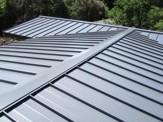 24 Gauge Painted Standing Seam Metal Panels - Rolled Metal for Roof, Walls, Wainscot and More!